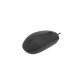 Rapoo N100-BK souris Ambidextre USB Type-A Optique 1600 DPI