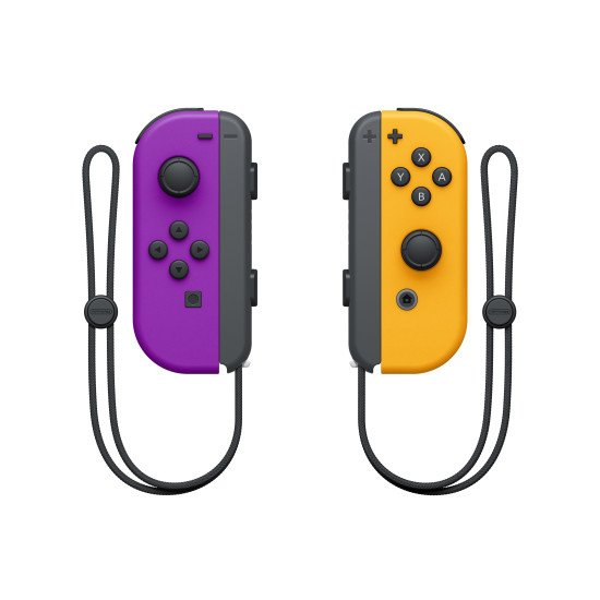 Nintendo Joy-Con Noir, Orange, Violet Bluetooth Manette de jeu Analogique/Numérique Nintendo Switch