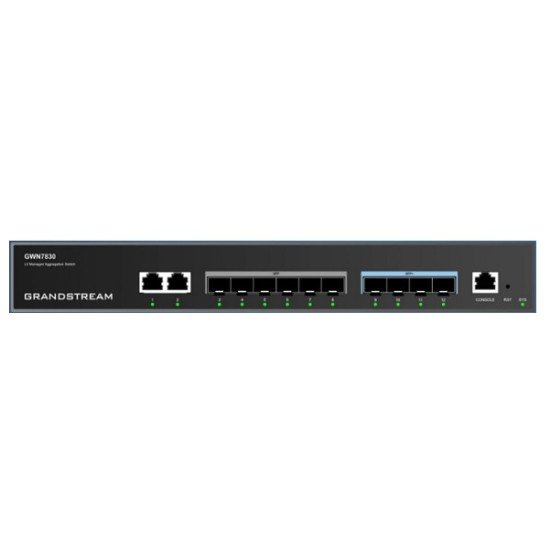 Grandstream Networks GWN7830 commutateur réseau Géré L3 Gigabit Ethernet (10/100/1000) Gris