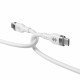 HYPER HJ4002WHGL câble USB USB 2.0 2 m USB C Blanc