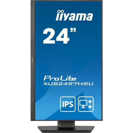 iiyama XUB2497HSU-B2 écran PC 60,5 cm (23.8") 1920 x 1080 pixels Full HD LED Noir