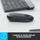 Logitech Pebble M350 souris RF Sans fil + Bluetooth Optique 1000 DPI Ambidextre