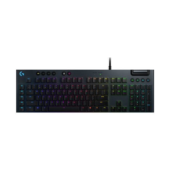 Logitech G G815 clavier USB QWERTY US International Noir