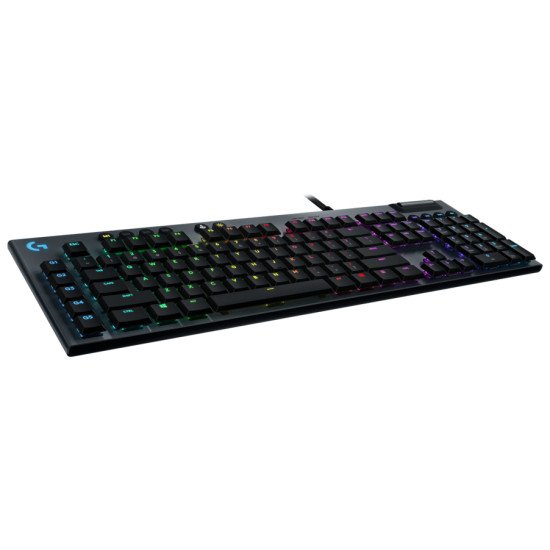 Logitech G G815 clavier USB QWERTY US International Noir