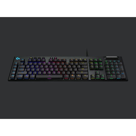 Logitech G G815 clavier USB QWERTY US International Noir