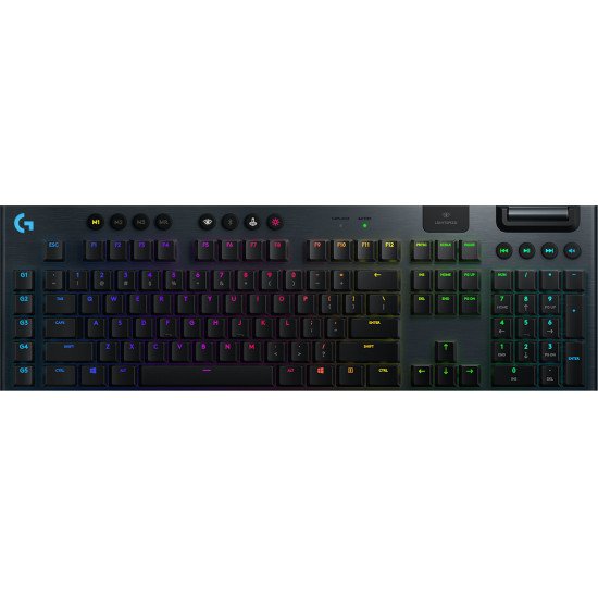 Logitech G G915 clavier RF sans fil + Bluetooth AZERTY Français Noir