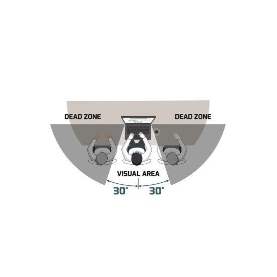 Port Designs 900333 filtre anti-reflets pour écran et filtre de confidentialité Filtre de confidentialité sans bords pour ordinateur 39,6 cm (15.6")