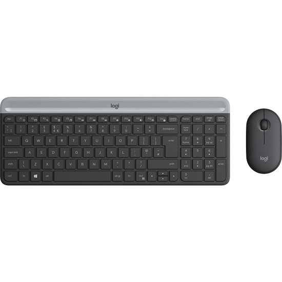 Logitech MK470 clavier RF sans fil AZERTY Français Graphite