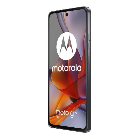 Motorola moto G75 5G 17,2 cm (6.78") Double SIM hybride Android 14 USB Type-C 8 Go 256 Go 5000 mAh Gris