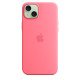 Apple Coque en silicone avec MagSafe pour iPhone 15 Plus - Rose