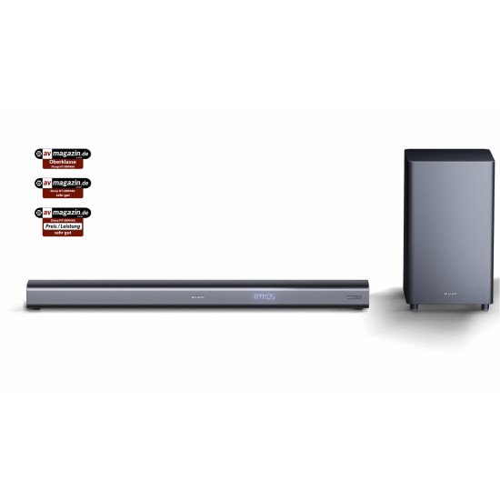 Sharp HT-SBW460 haut-parleur soundbar Métallique 3.1 canaux 440 W