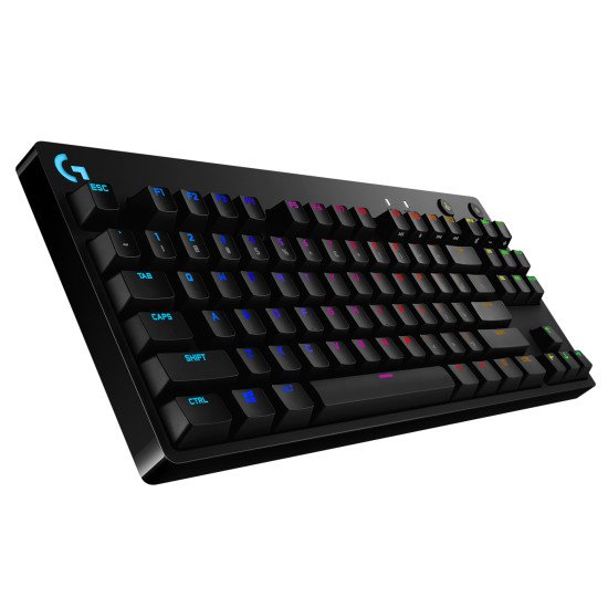 Logitech G PRO clavier USB QWERTY US Noir