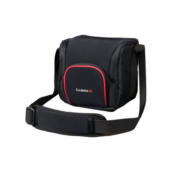 Panasonic DMW-PGH68 Sac à bandoulière Noir, Rouge