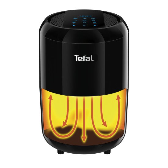 Tefal Easy Fry EY3018 Unique 1,6 L Autonome Friteuse d'air chaud Noir