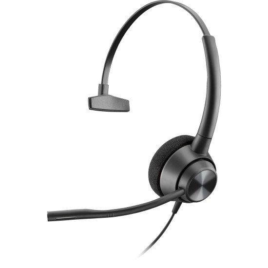 POLY Micro-casque EncorePro 310 monaural avec fonction Quick Disconnect TAA