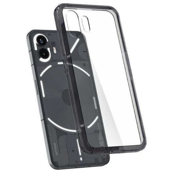 Spigen ACS06542 coque de protection pour téléphones portables 17 cm (6.7") Housse Gris, Transparent