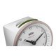 Braun BC07 Réveil à quartz Rose, Blanc