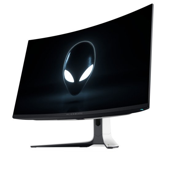 Alienware AW3225QF écran PC 81,3 cm (32") 3840 x 2160 pixels 4K Ultra HD QDOLED Noir, Blanc