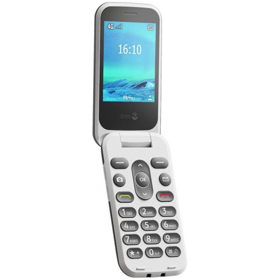 Doro 2880 124,1 g Noir, Blanc Téléphone d'entrée de gamme