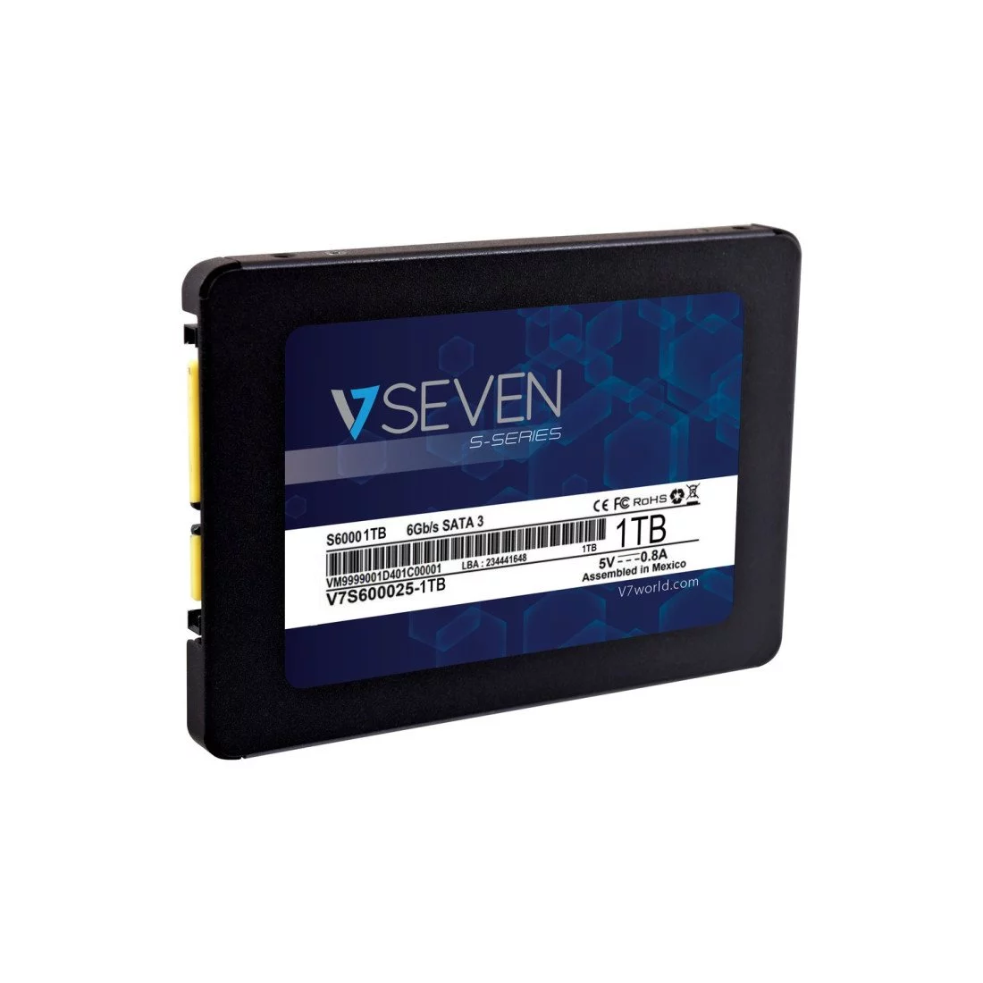 V7 V7SSD2TBS25E disque SSD 2.5 2 To Série ATA III 3D TLC V7SSD2TBS25E pas  cher