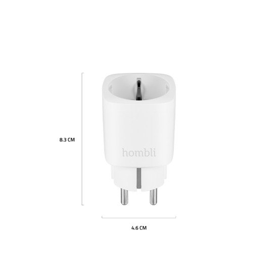 Hombli HBSS-0109 Prise intelligente 3540 W Blanc