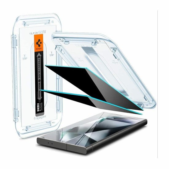 Spigen GLAS.tR EZ Fit Protection de l'écran contre les regards indiscrets Samsung 2 pièce(s)