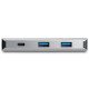 StarTech.com HB31C3A1CB hub & concentrateur USB 3.1 (3.1 Gen 2) Type-C 10000 Mbit/s Noir, Gris