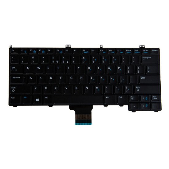 Origin Storage N/B KBD DELL LATITUDE 7420 Clavier