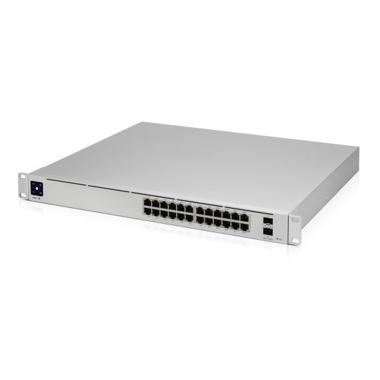 Ubiquiti Networks UniFi Pro 24-Port PoE Géré L2/L3 Gigabit Ethernet (10/100/1000) Argent 1U