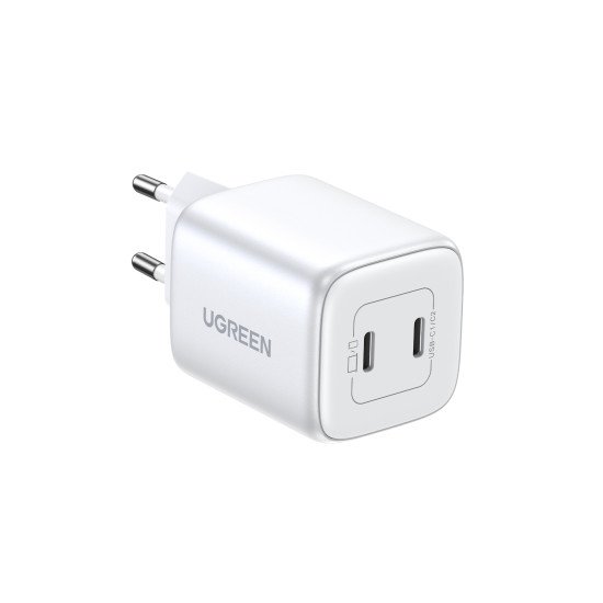 Ugreen 15327 chargeur d'appareils mobiles Universel Blanc Secteur Charge rapide Intérieure