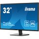 iiyama ProLite X3270QSU-B1 écran PC 81,3 cm (32") 2560 x 1440 pixels Wide Quad HD LED Noir