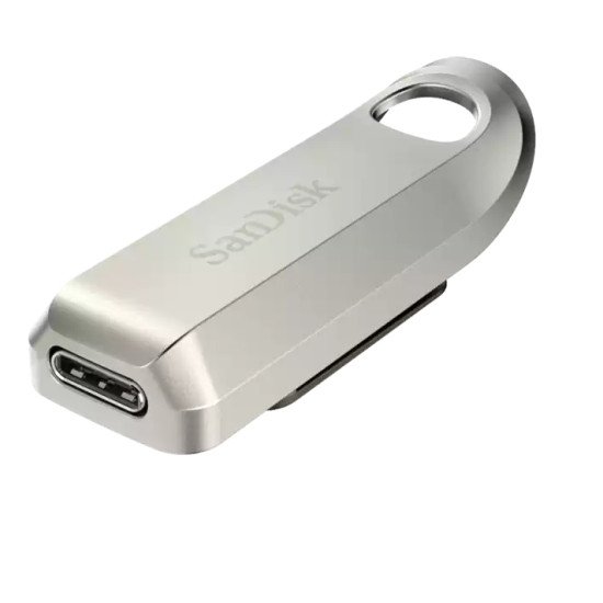 SanDisk SDCZ75-128G-G46 lecteur USB flash 128 Go USB Type-C 3.2 Gen 1 (3.1 Gen 1) Argent