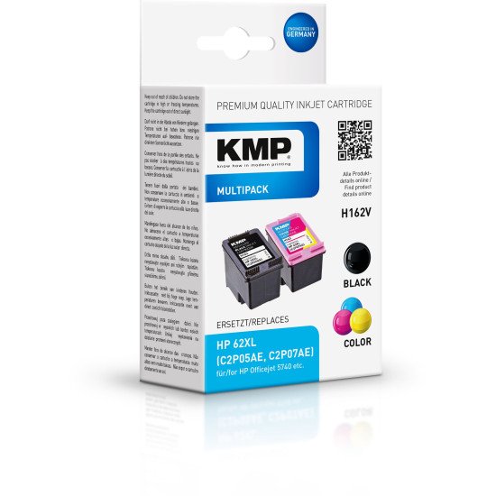 KMP 1741,4005 cartouche d'encre 2 pièce(s) Compatible Noir, Cyan, Magenta, Jaune