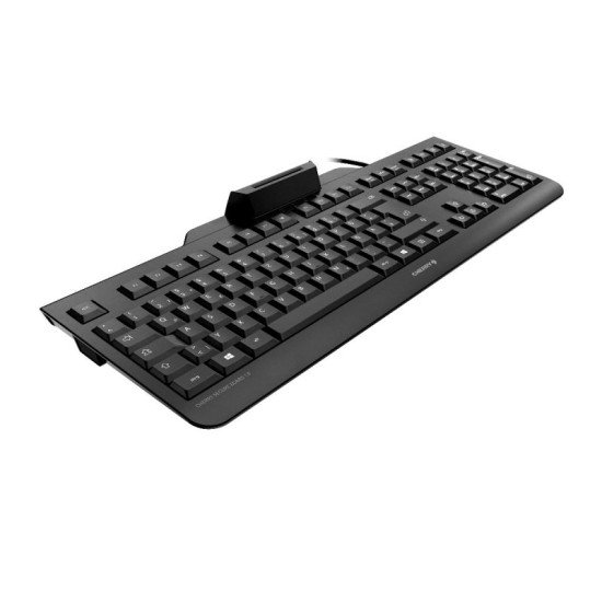 CHERRY JK-A0400EU-2 clavier Bureau USB QWERTZ Anglais américain Noir