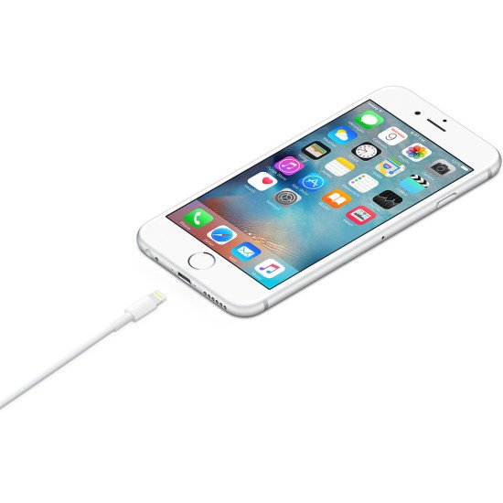 Apple MXLY2ZM/A câble Lightning 1 m Blanc