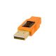 Tether Tools CU5451 câble USB 4,6 m USB 2.0 USB A Mini-USB B Orange