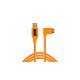 Tether Tools CU61RT15-ORG câble USB 4,6 m USB 3.2 Gen 1 (3.1 Gen 1) USB A Micro-USB B Orange