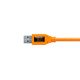 Tether Tools CUC3215-ORG câble USB 4,6 m USB 3.2 Gen 1 (3.1 Gen 1) USB A USB C Orange