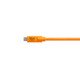 Tether Tools CUC33R15-ORG câble USB 4,6 m USB 3.2 Gen 1 (3.1 Gen 1) USB C Micro-USB B Orange