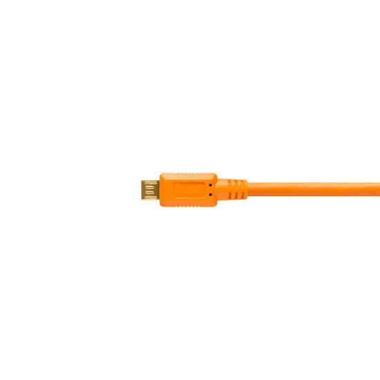 Tether Tools CU5430ORG câble USB 4,6 m USB 2.0 USB A Micro-USB B Orange