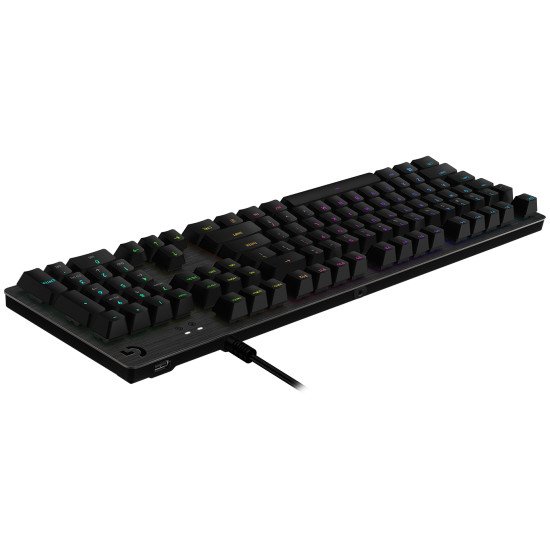 Logitech G G513 Carbon, GX Brown clavier USB QWERTZ Allemand Charbon