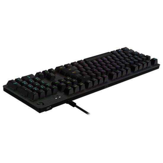 Logitech G G512 clavier USB QWERTZ Allemand Charbon