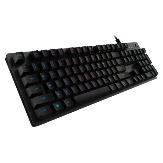 Logitech G G512 clavier USB QWERTY Espagnole Charbon