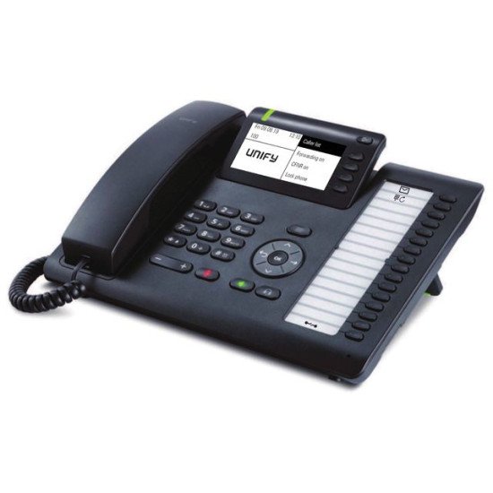 Unify OpenScape DeskPhone CP400T téléphone fixe Noir TFT