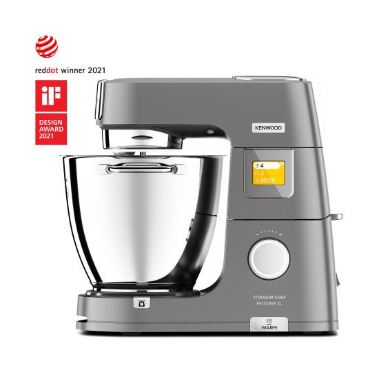 Kenwood KWL90.244SI robot de cuisine 1400 W 7 L Gris, Acier inoxydable