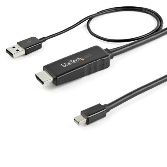 StarTech.com Câble HDMI vers Mini DisplayPort - 1 m - 4k 30 Hz - Adaptateur HDMI à mDP