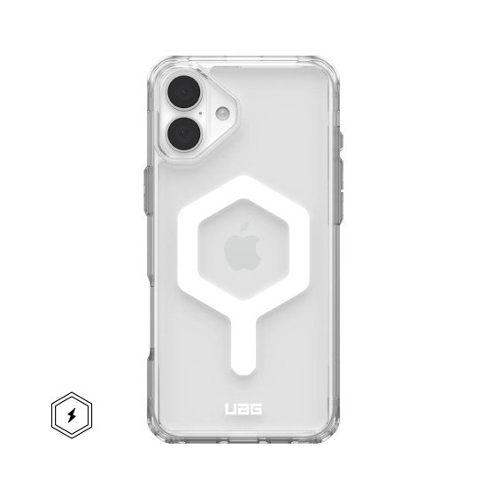 Urban Armor Gear Plyo coque de protection pour téléphones portables 17 cm (6.7") Housse Transparent, Blanc