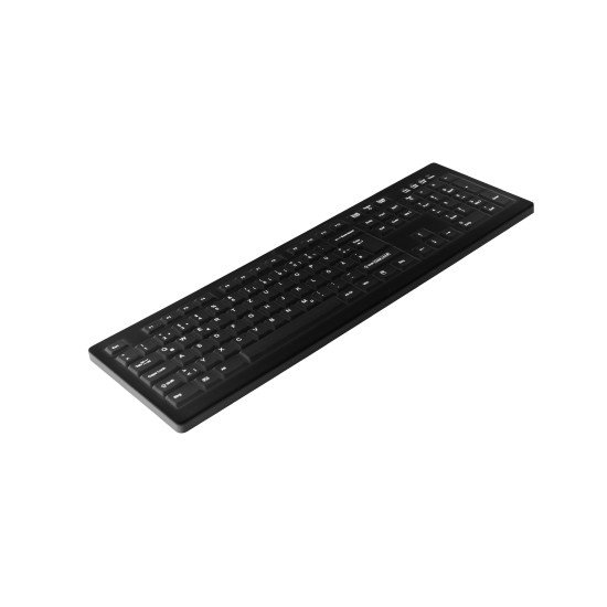 Active Key AK-C8100 clavier USB QWERTZ Allemand Noir