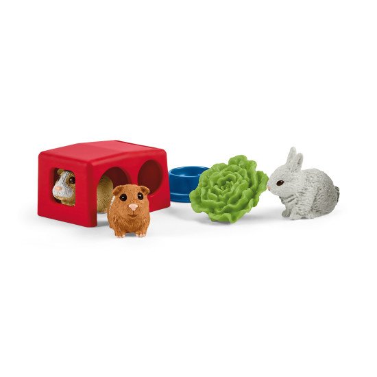 schleich Maison pour lapins et cochons d'Inde