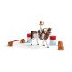 schleich HORSE CLUB Kit d'équitation western d'Hannah